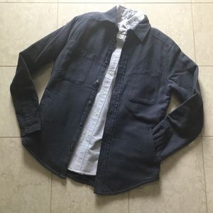 Lk New 2 pc MERONA blue & white shirt & Shacket set S